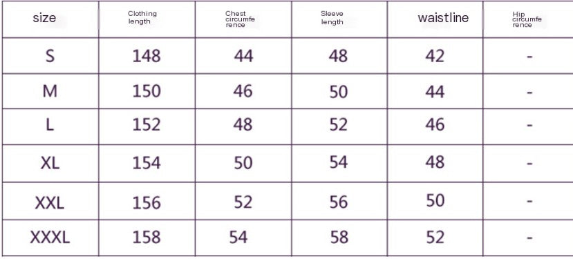 Size Chart - Elegant floral dress in 4 colours. Comfortable and perfect for modest styling