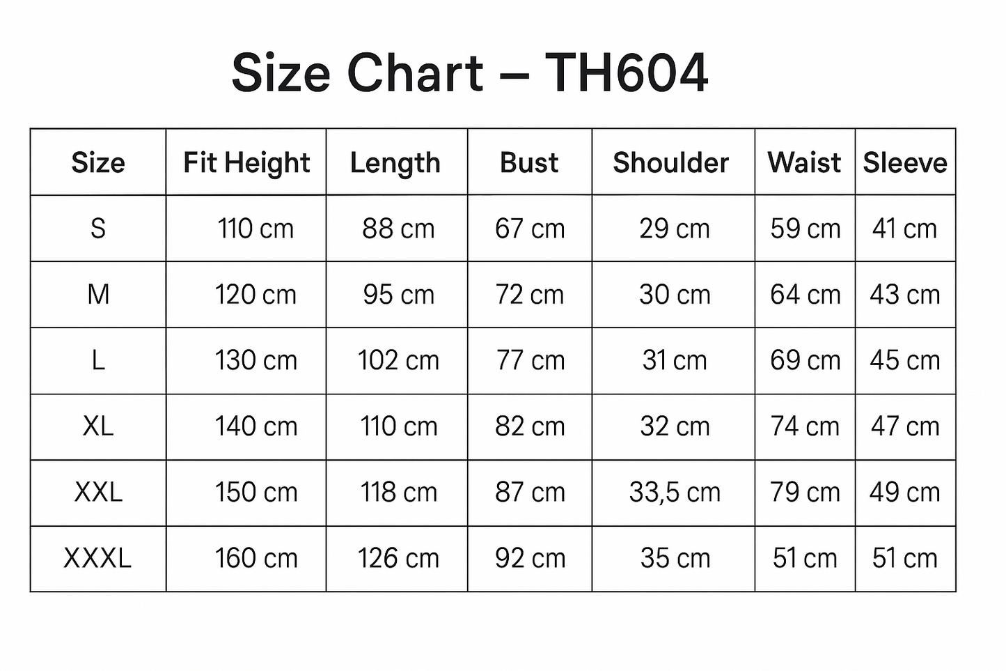 Size chart for - Soft cotton dress for girls offering everyday comfort and style