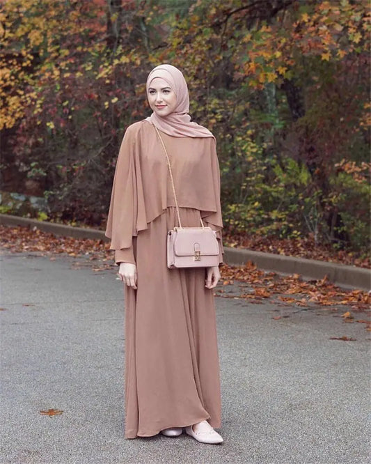 Women's Modest Abaya Robe – Long Dress Inspired by Turkish & Bangladeshi Style