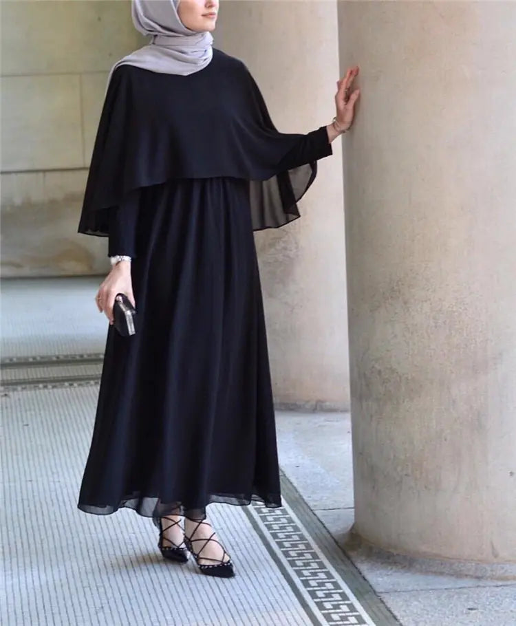 Women's Modest Abaya Robe – Long Dress Inspired by Turkish & Bangladeshi Style