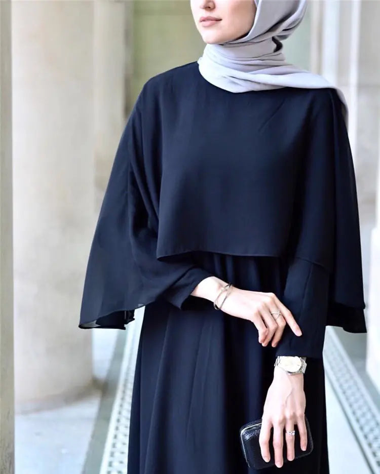 Women's Modest Abaya Robe – Long Dress Inspired by Turkish & Bangladeshi Style