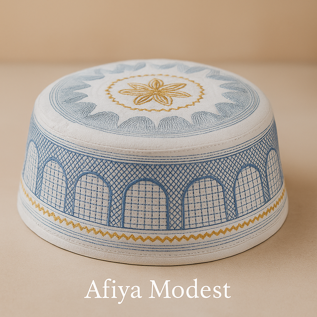 Men’s Kufi Cap – Lightweight, Breathable & Tailored for Comfort