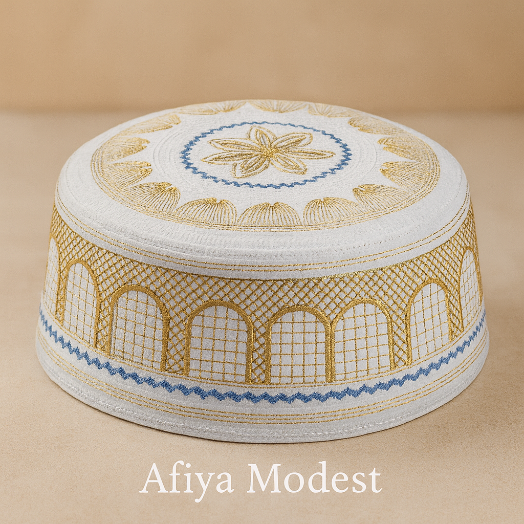 Men’s Kufi Cap – Lightweight, Breathable & Tailored for Comfort