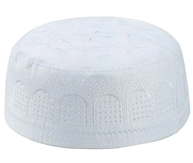 Men’s Kufi Prayer Cap – Lightweight Summer Worship Hat