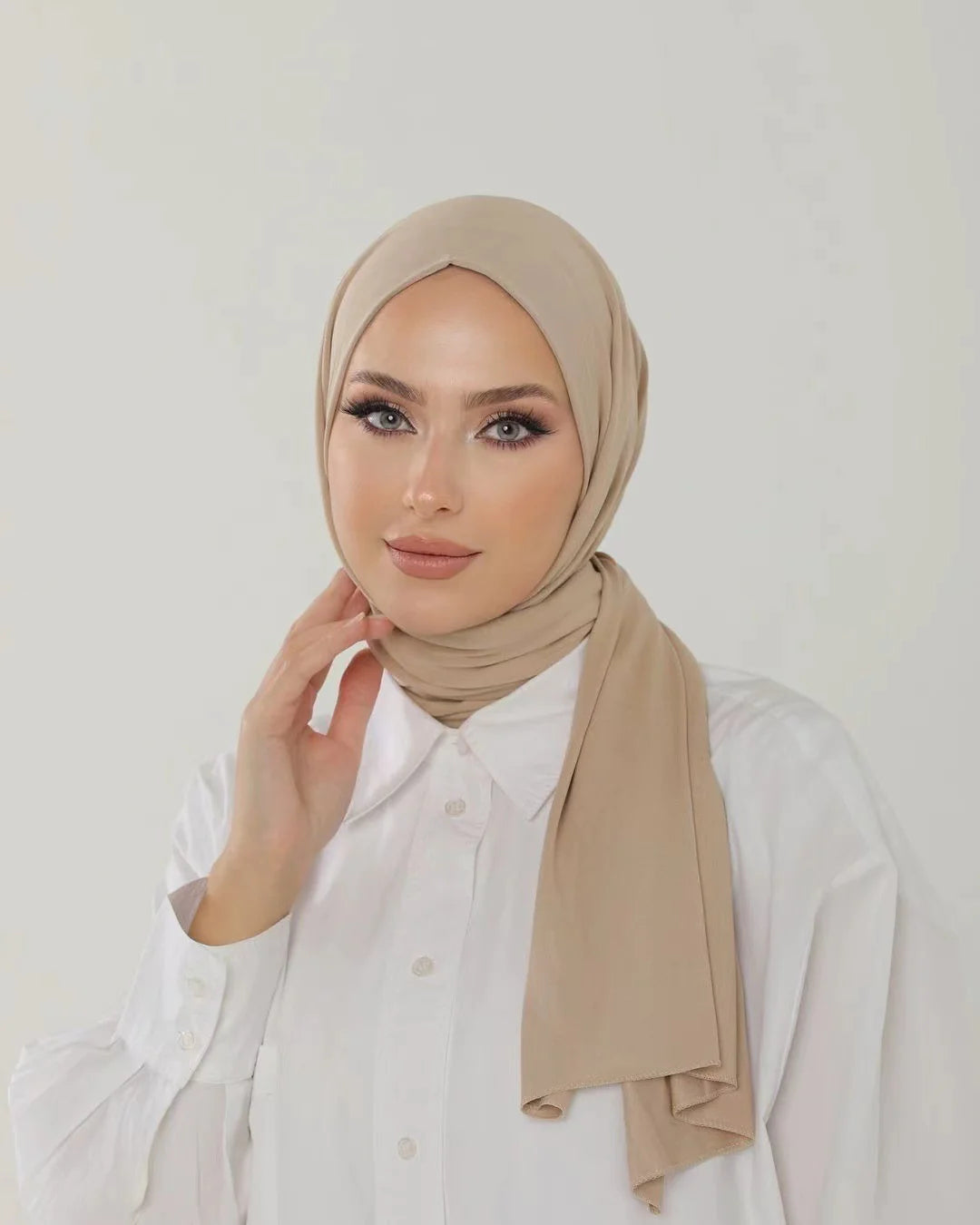 170x70cm Rayon Modal Hijab – Soft & Versatile Everyday Scarf