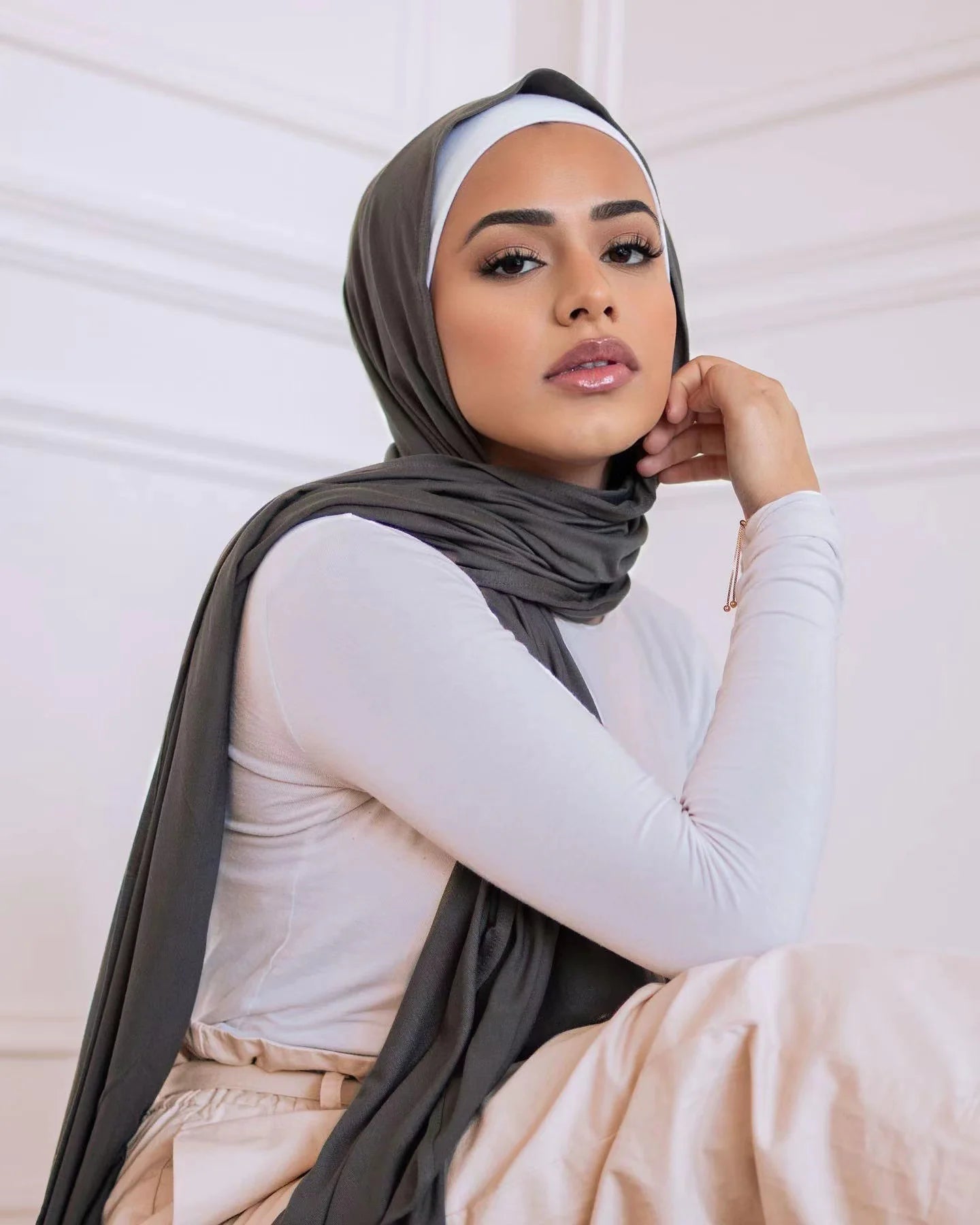 170x70cm Rayon Modal Hijab – Soft & Versatile Everyday Scarf
