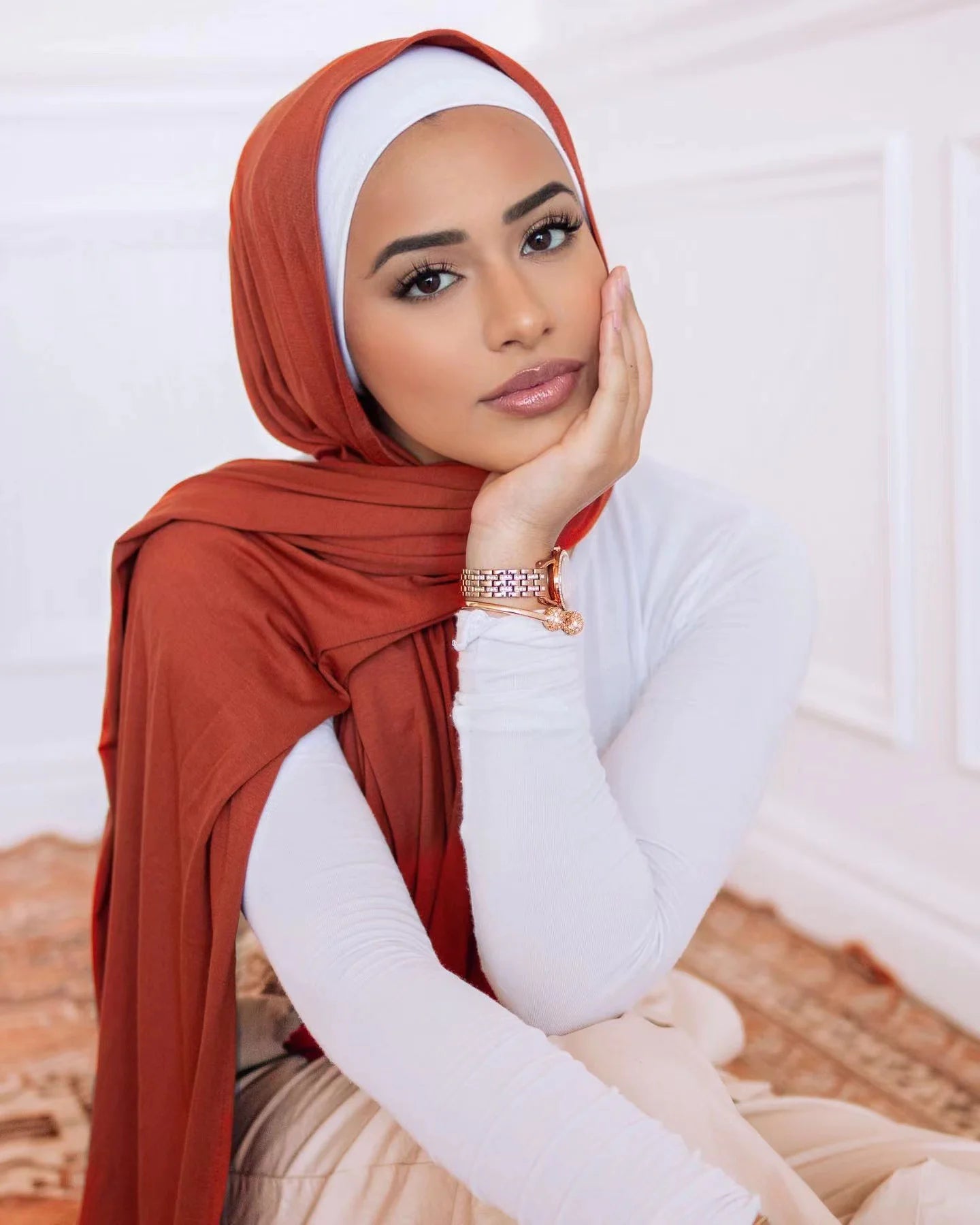 170x70cm Rayon Modal Hijab – Soft & Versatile Everyday Scarf