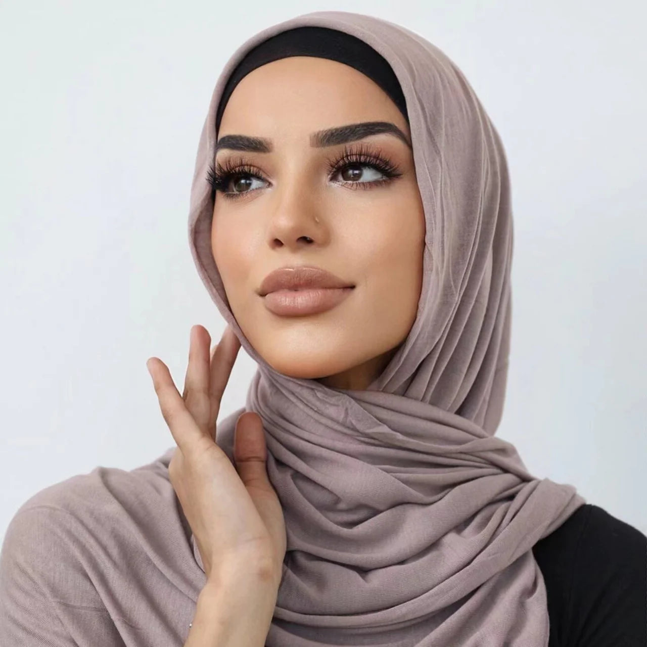 170x70cm Rayon Modal Hijab – Soft & Versatile Everyday Scarf
