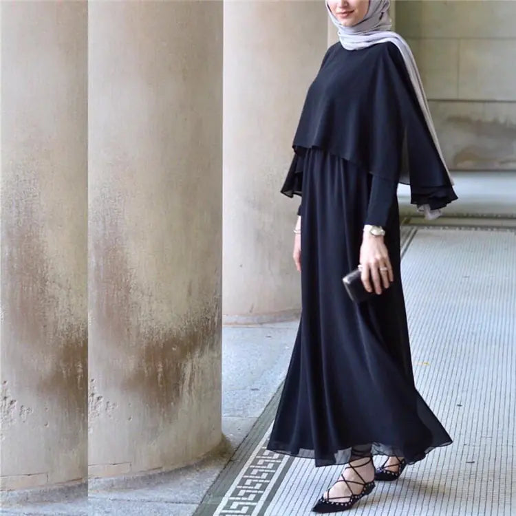 Women's Modest Abaya Robe – Long Dress Inspired by Turkish & Bangladeshi Style