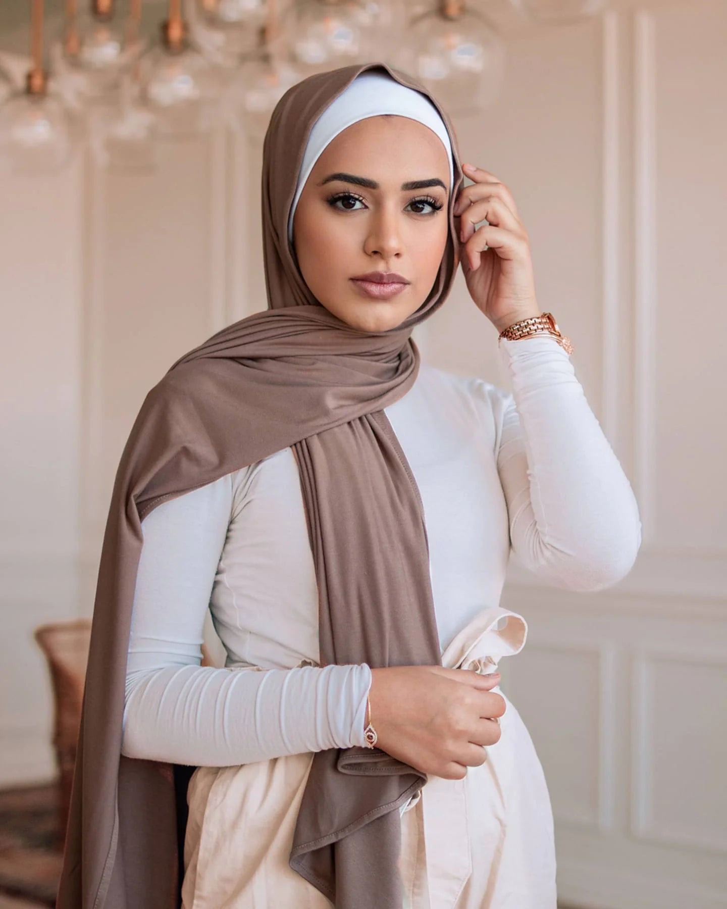 170x70cm Rayon Modal Hijab – Soft & Versatile Everyday Scarf