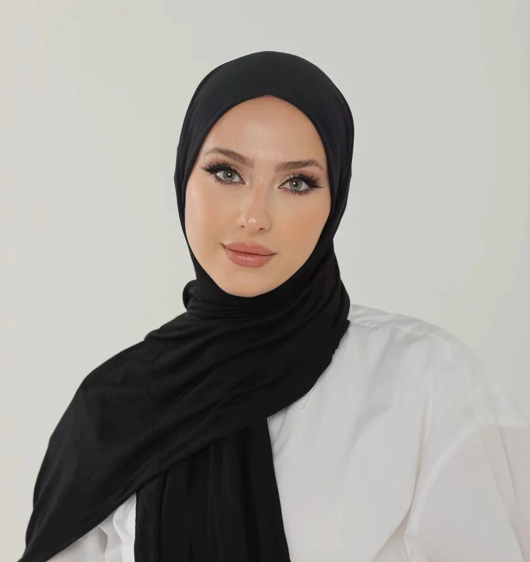 170x70cm Rayon Modal Hijab – Soft & Versatile Everyday Scarf